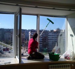 Мытье окон в однокомнатной квартире Павловская